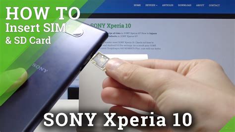 sony xperia sim card slot|sony xperia karte einsetzen.